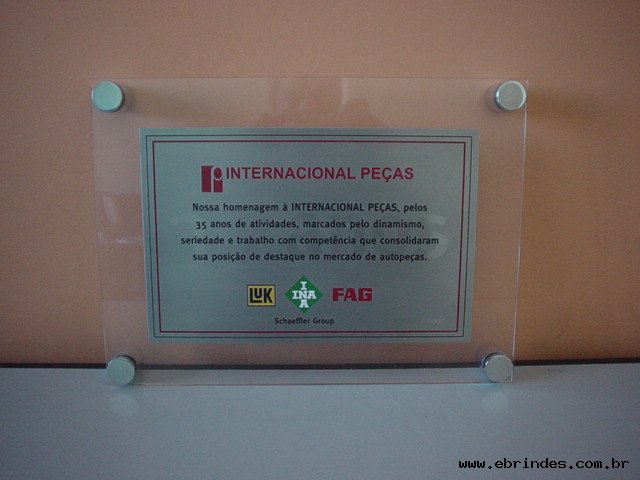 Placa de inaugurao