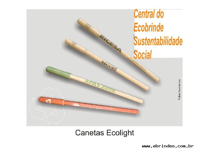 Caneta Reciclada Ecolight