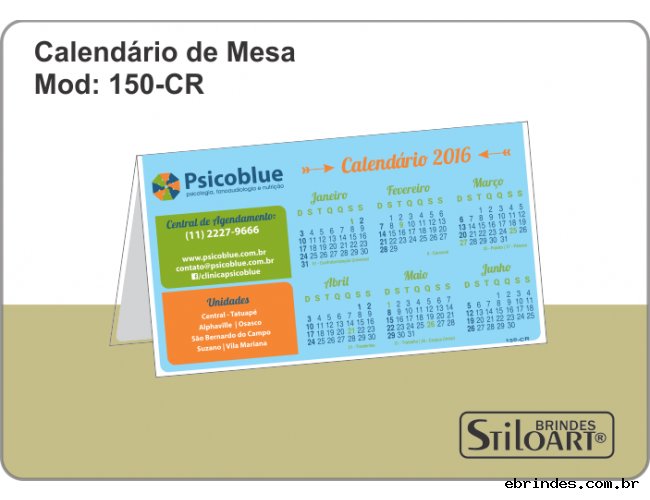 Calendrios de Mesa 150-CR