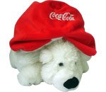 urso polar que vira bola coca cola