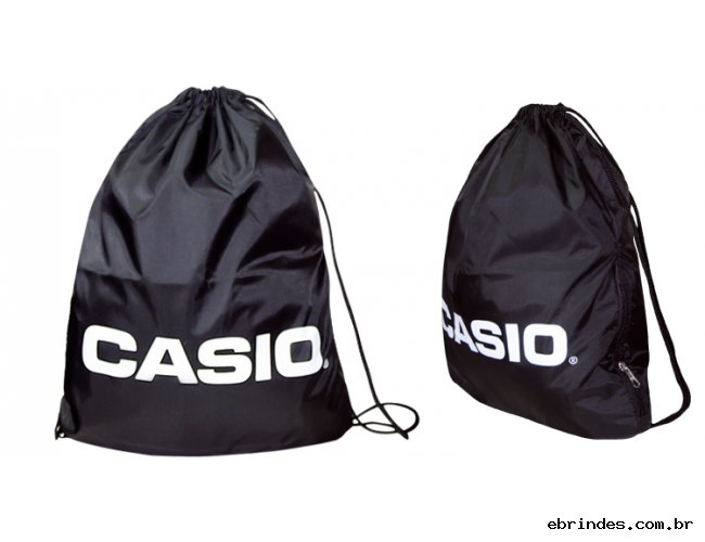 Mochila Tipo Saco com Bolso