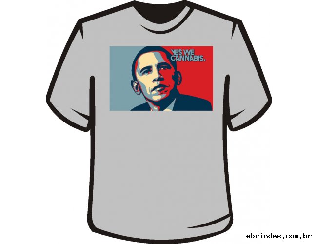 CAMISETA "OBAMA CANABIS"