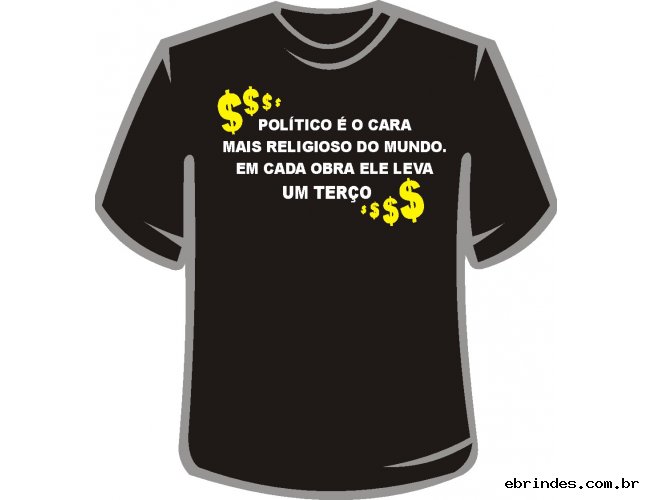 CAMISETA "POLTICO RELIGIOSO"