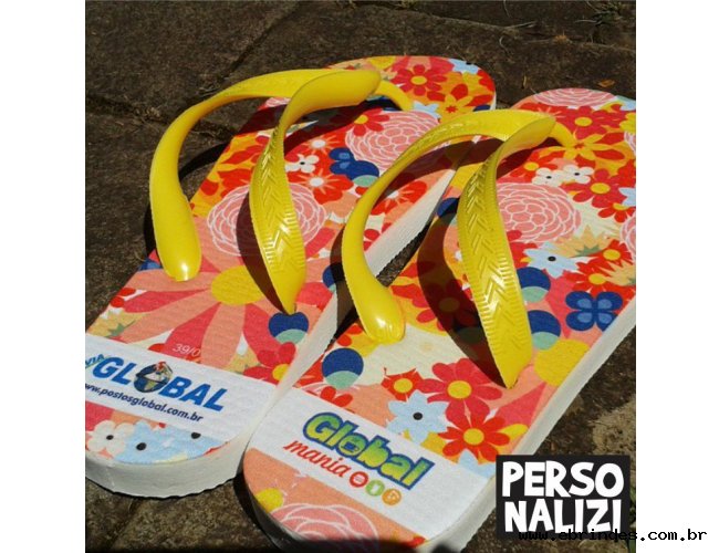 Chinelo personalizado