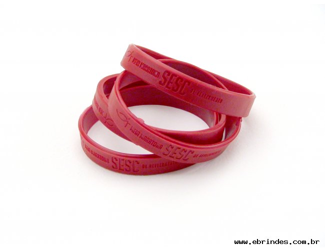 Pulseira em Silicone