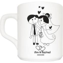 Caneca de porcelana personalizada