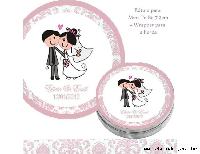 latinhas min to be personalizadas com balinhas de coracao  5x1 1,50 acima de 50 unidades