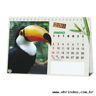 calendrio de mesa