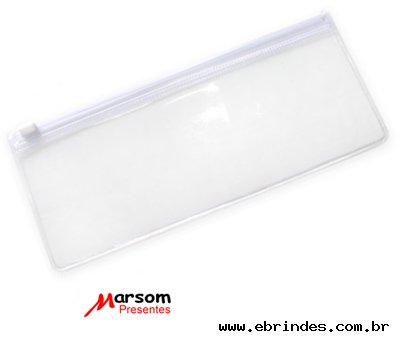 Embalagens em PVC Cristal 22x9,5 0,20 com Fechamento em Zip-Log