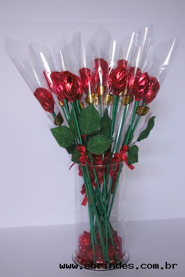 Rosas de chocolates