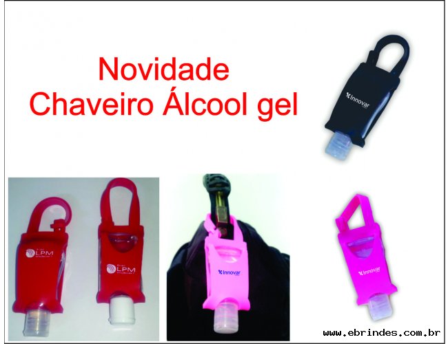 Chaveiro lcool Gel