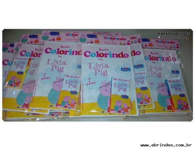 Kit Colorir com Giz de Cera