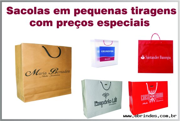 Sacolas Personalizadas