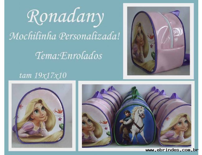 Mochilinhas personalizadas pequenas