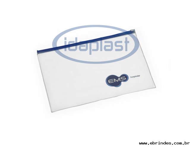 Envelope com zper plstico zip-zap