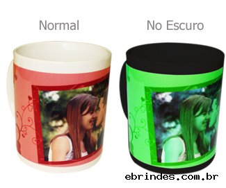 Caneca Luminosa (Brilha no Escuro)