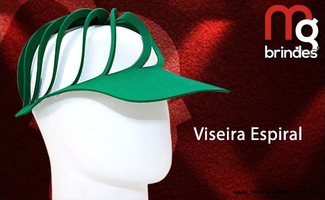 Viseira Espiral em E.V.A