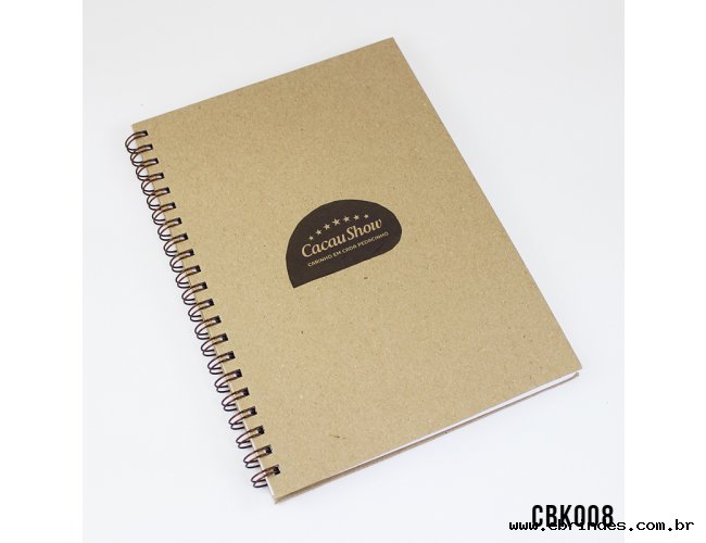 CADERNO GRANDE KRAFT