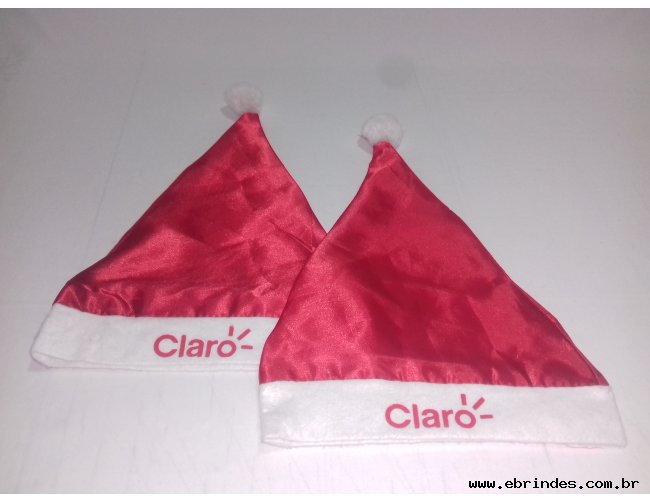 Gorro de natal personalizado com sua logo marca