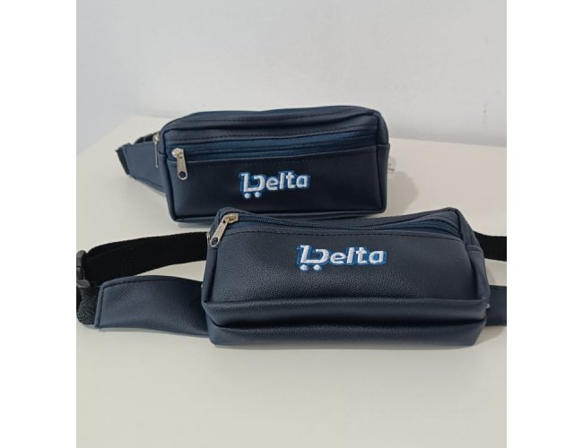 Pochete personalizada com bordado